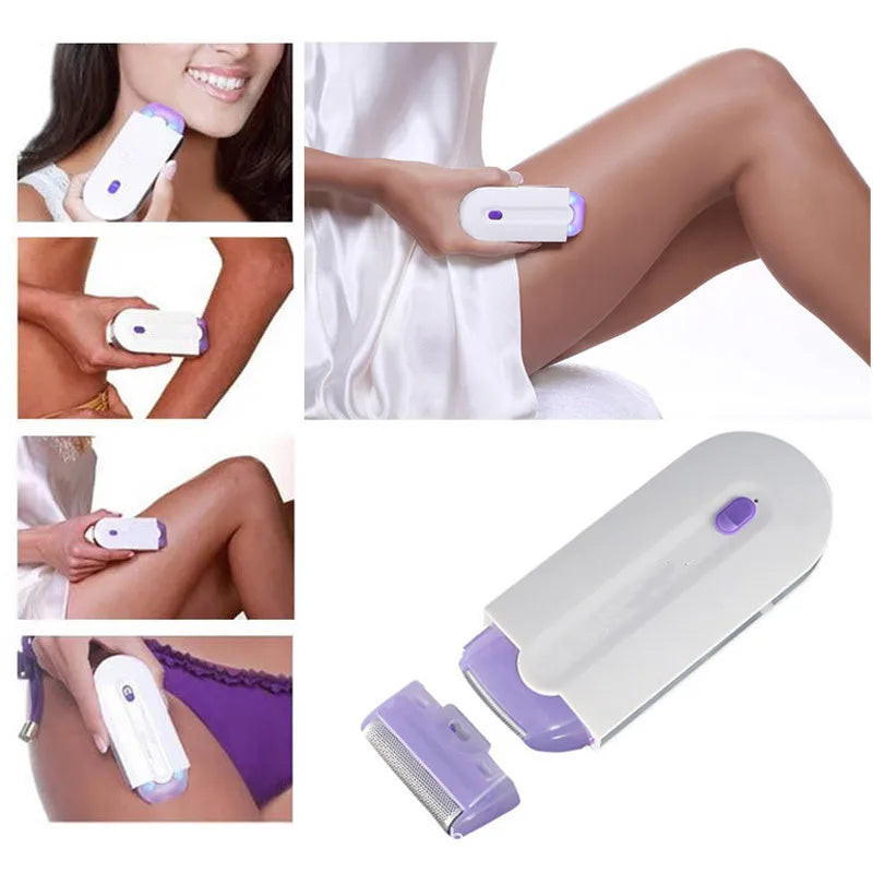 2 IN 1 Hair Remover Painless Epilator Hair Removal Shaving Device Body Face Leg Bikini Shaver Hair Removal Machine Hair Trimmer